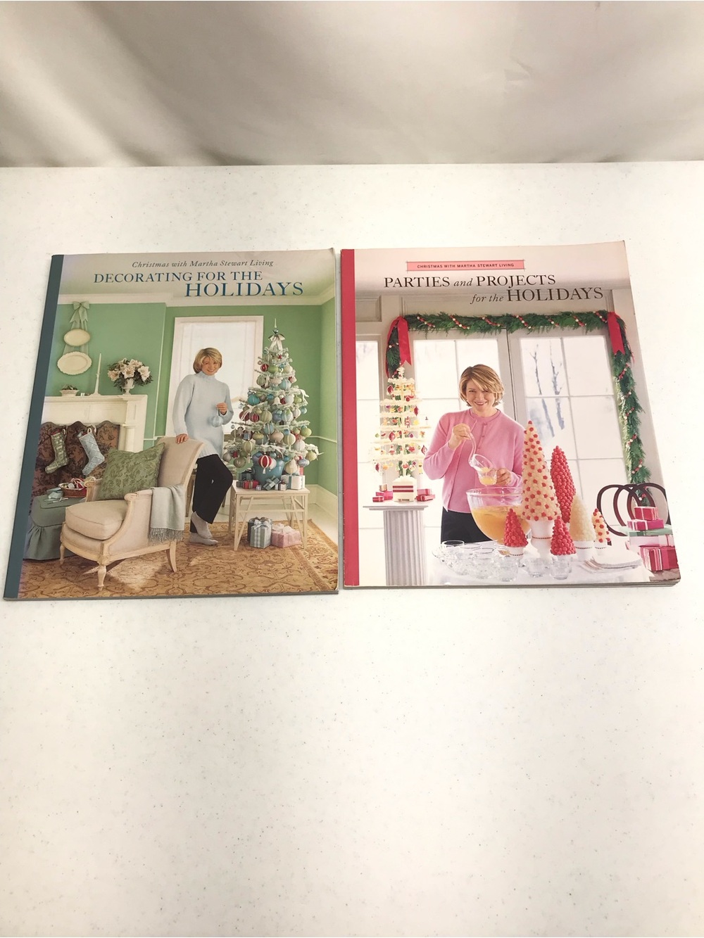 Martha Stewart Vintage Holiday Decorating & Parties Books